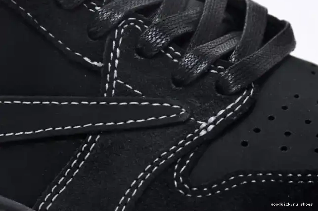 80% Off Sale Air Jordan 1 OG Scott x Phantom Black DM7866-001 Travis Low 0523